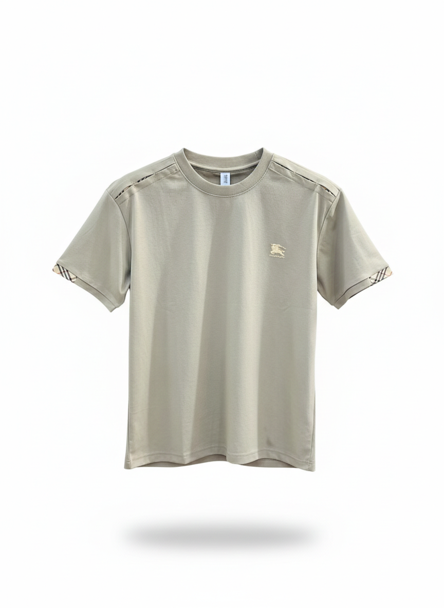 Burberry Gold Knight Beige Tee