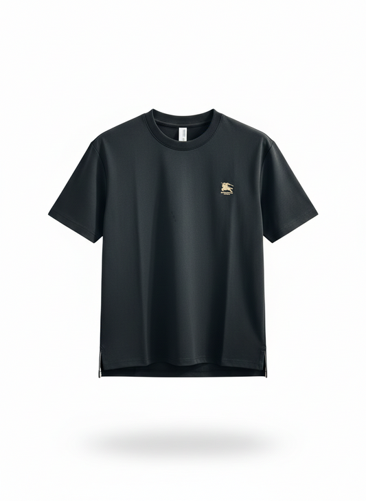 Burberry Gold Equestrian Knight Tee