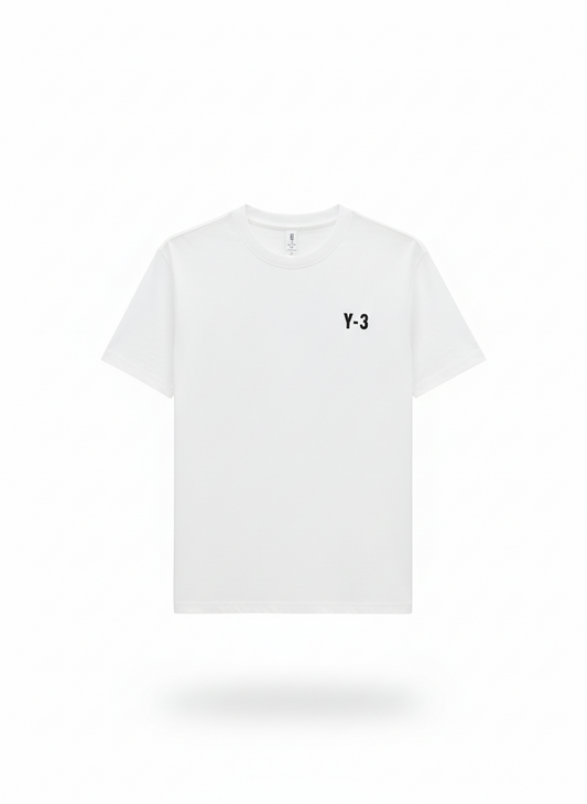 Y-3 Classic Logo White Tee