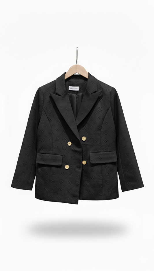 Black Louis Vuitton Suit