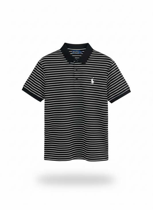Polo Ralph Lauren Striped Mesh Polo